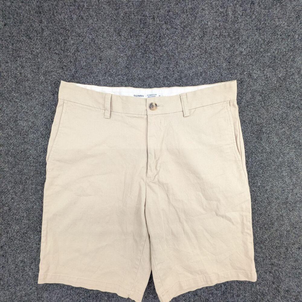Old Navy Shorts Women's 33 Cream Workwear Casual Summer Outdoor Bottoms